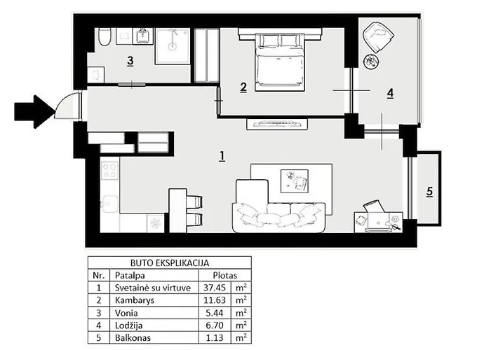 Cozy 55m2 Zverynas Retreat With * Vilnius
